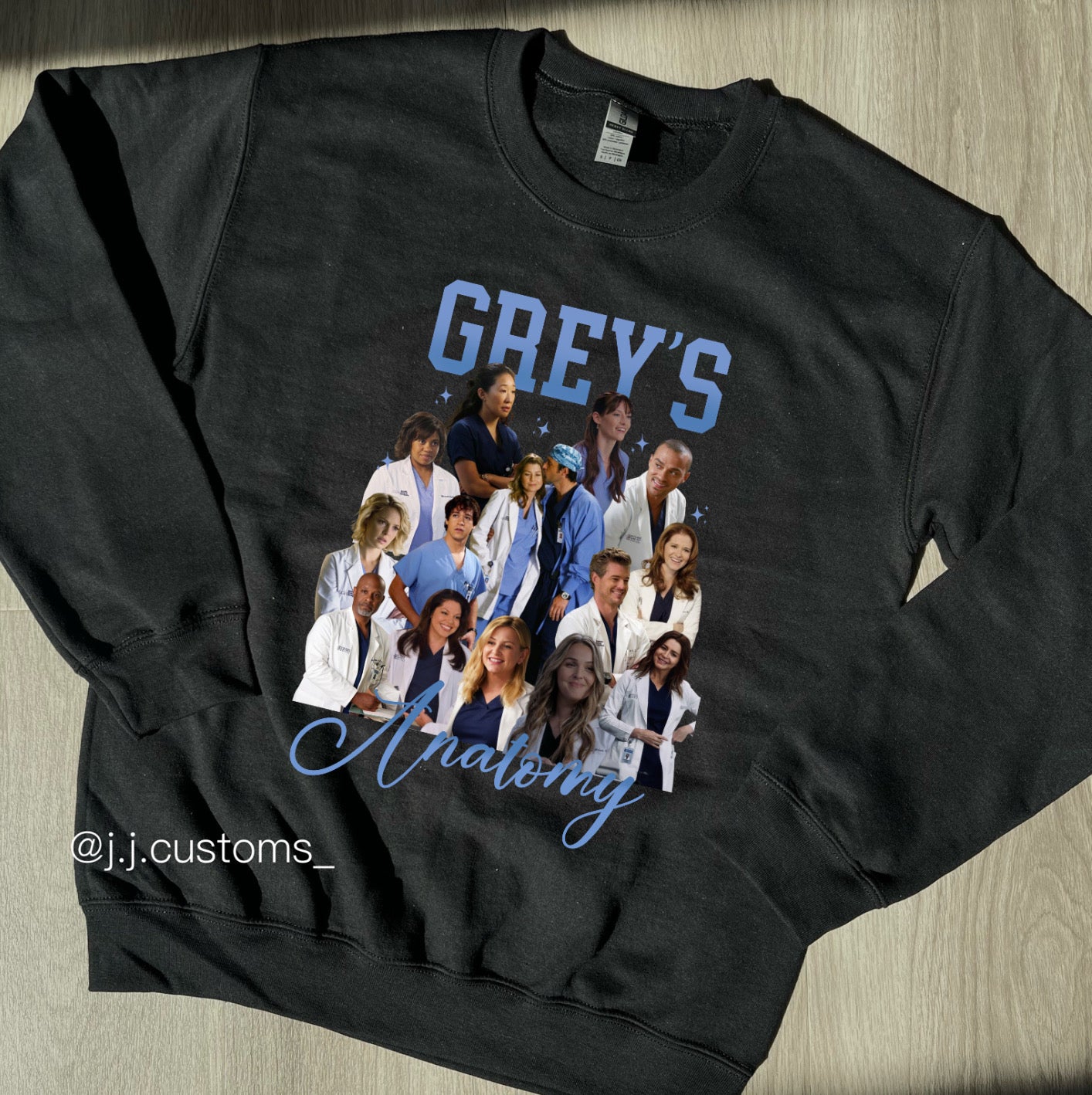 JJ Sweatshirt | Cross Stitch Character