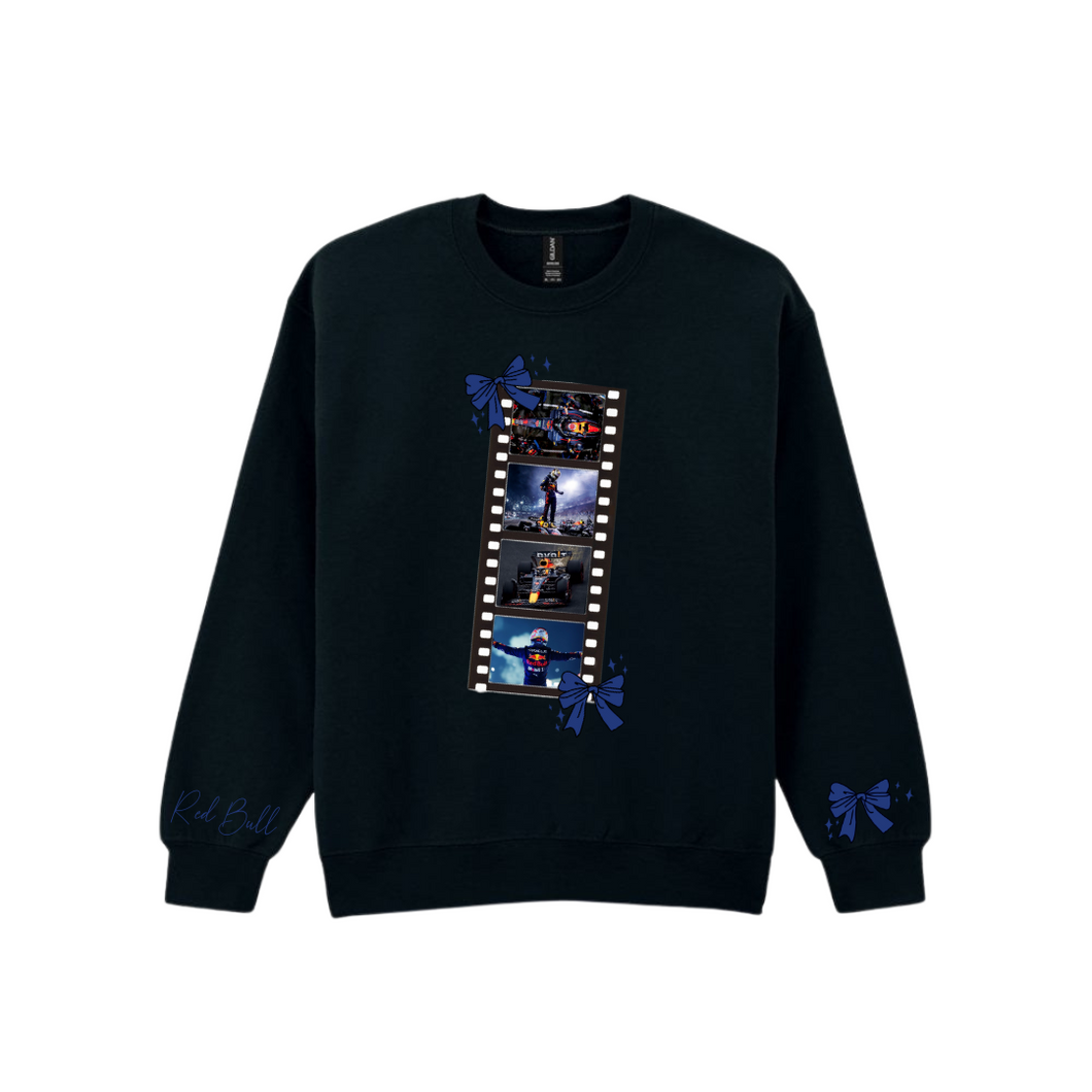 Blue F1 Bow Sweatshirt