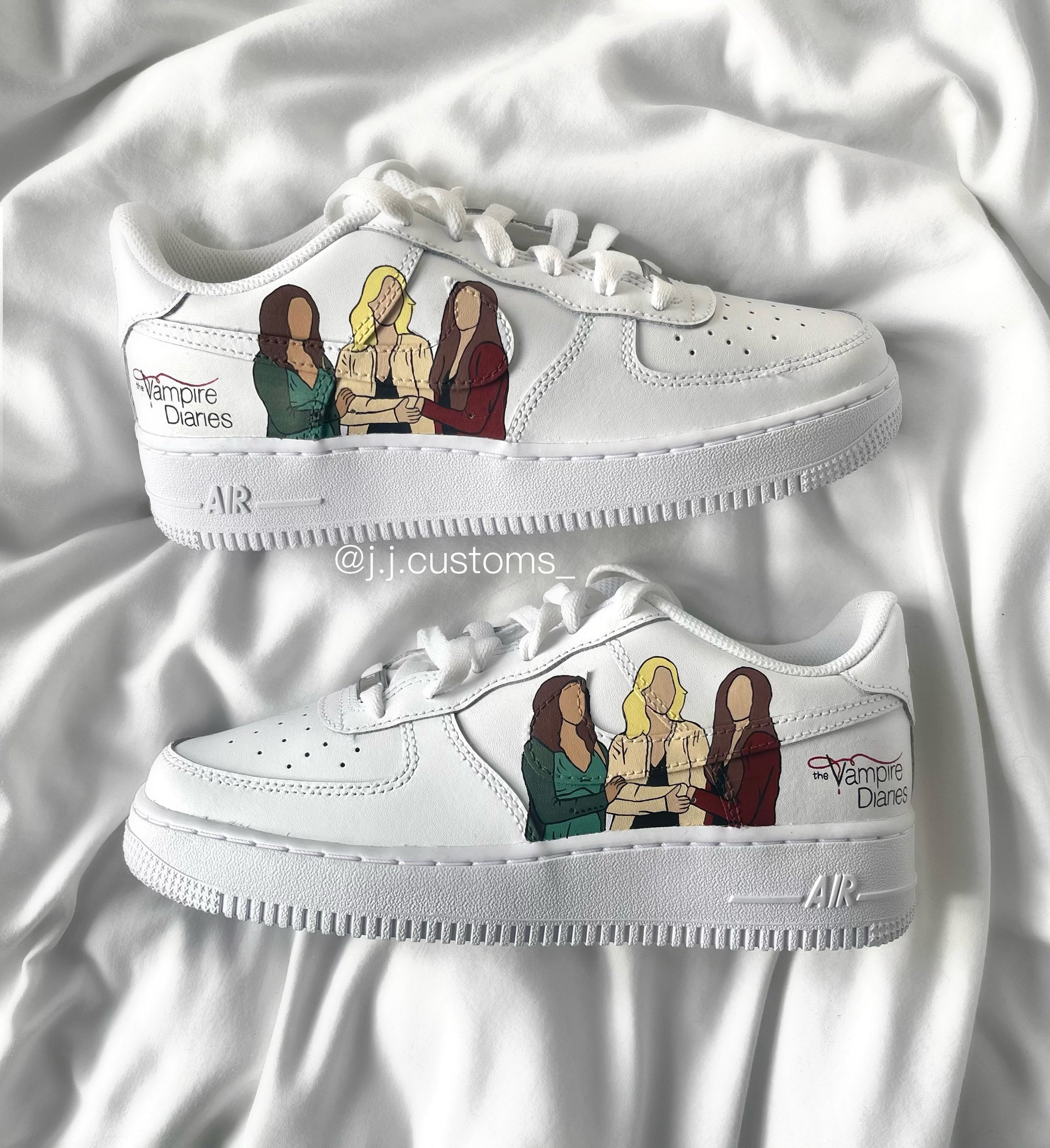 custom air force 1 the vampire diaries