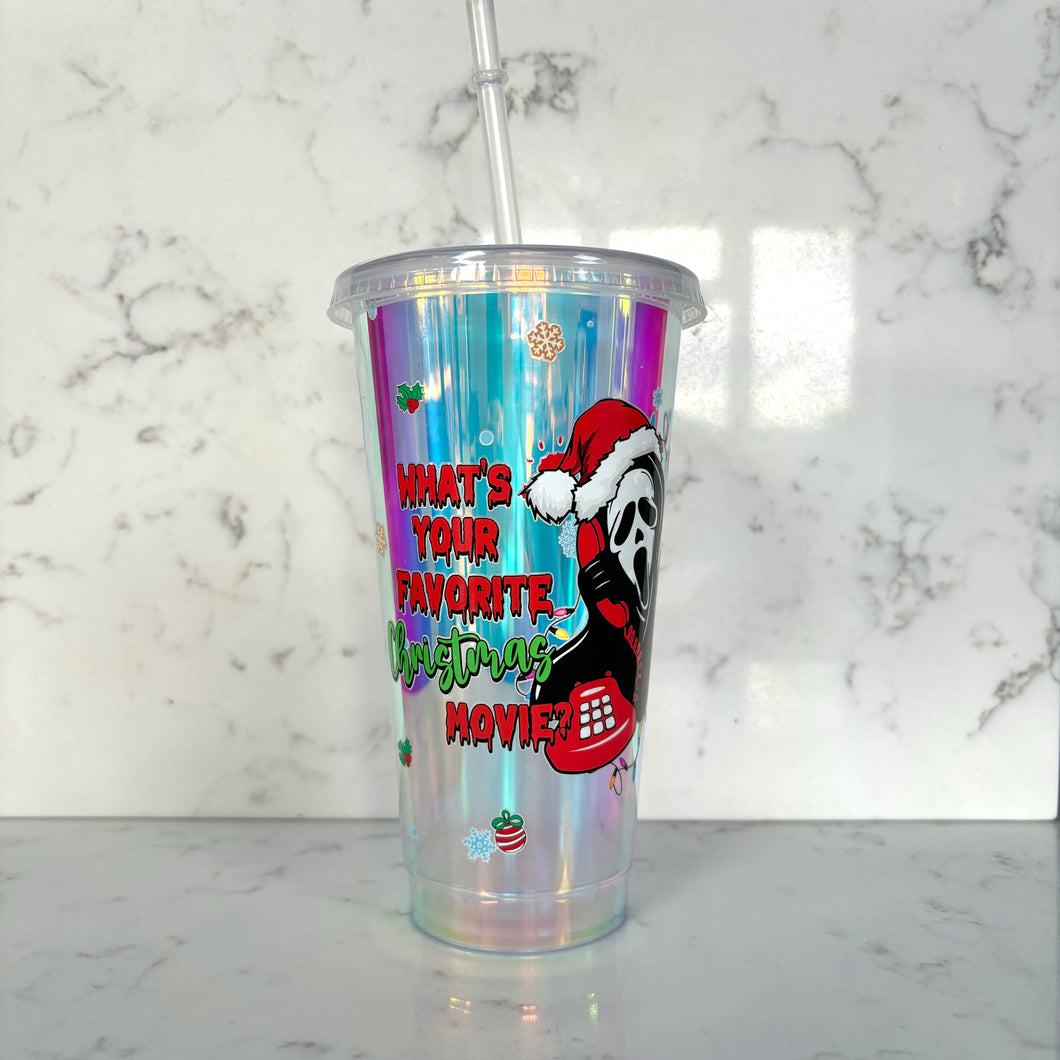 Favourite Christmas Move Scream Cup