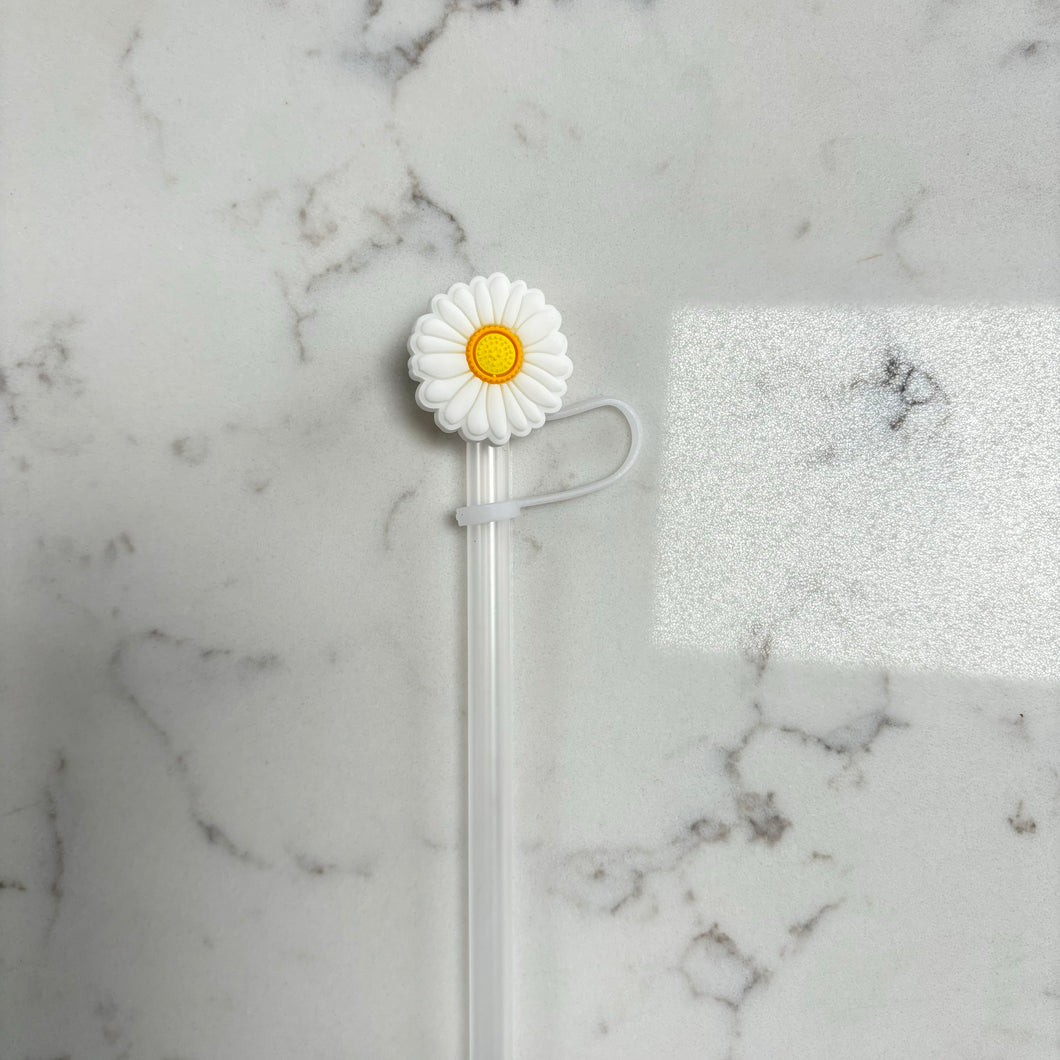 Daisy Straw Topper