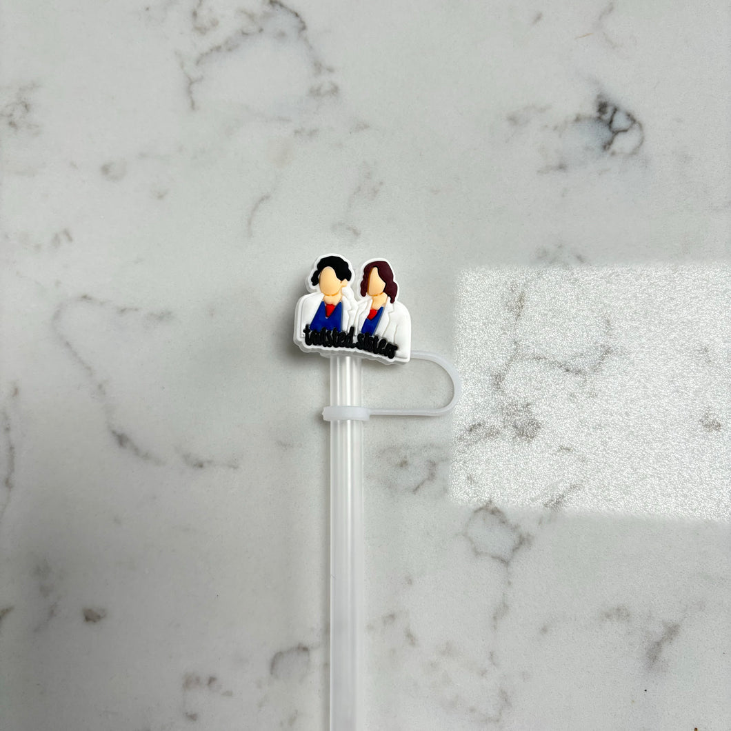 Twisted Sisters Straw Topper