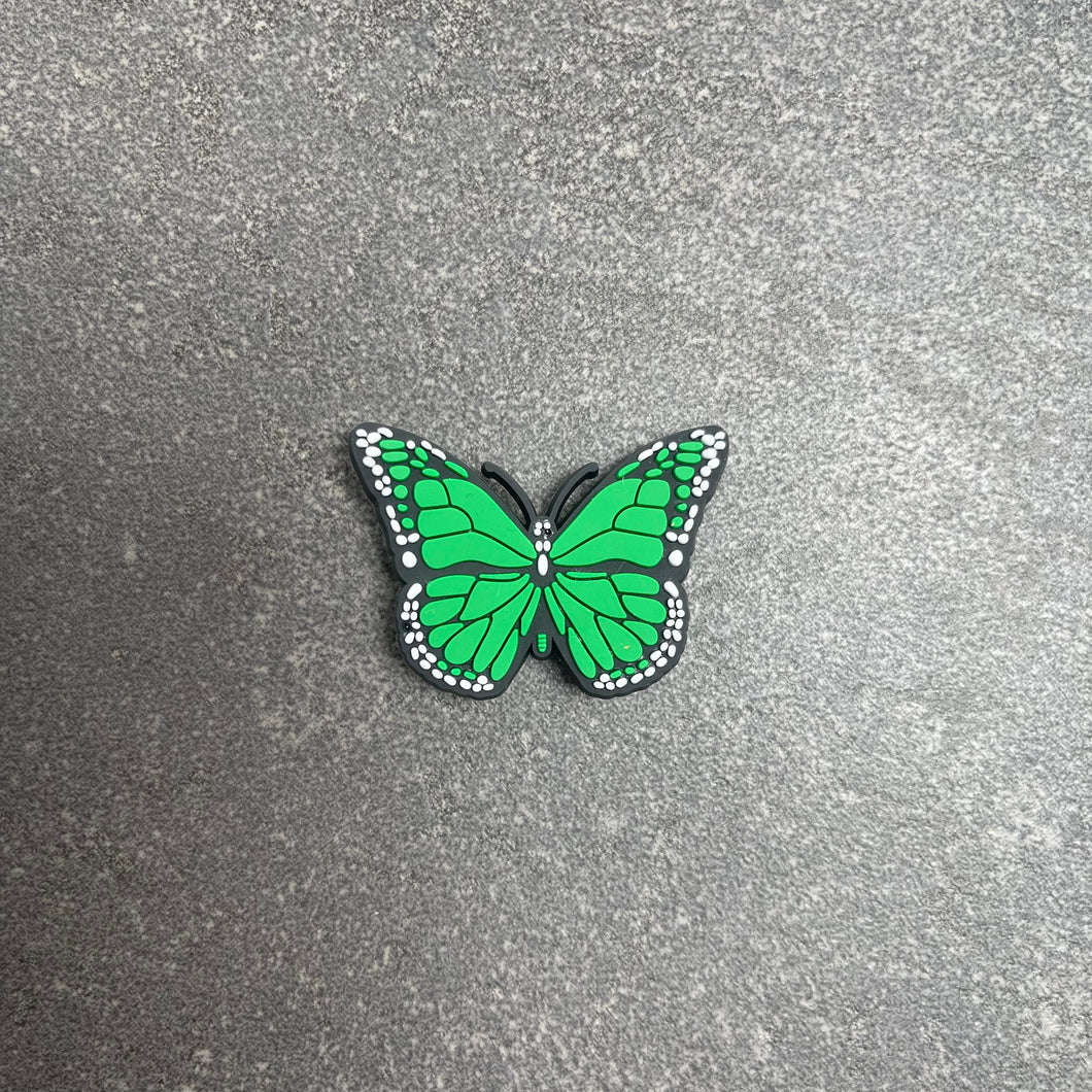 Large Green Butterfly Charm