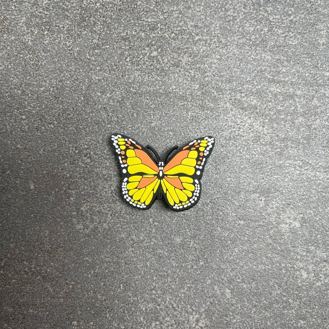 Large Yellow Butterfly Charm