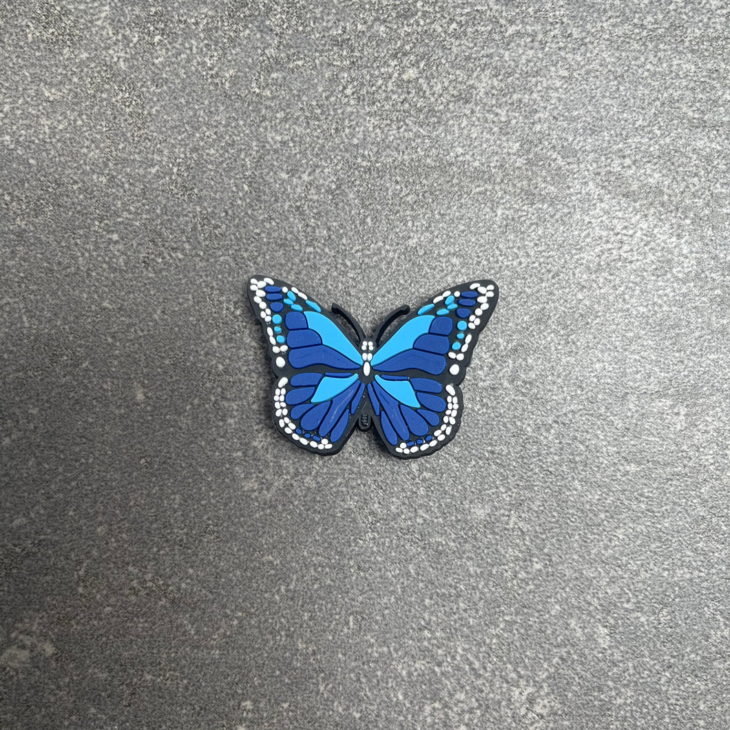 Large Blue Butterfly Charm