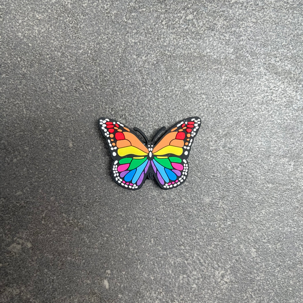 Large Rainbow Butterfly Charm