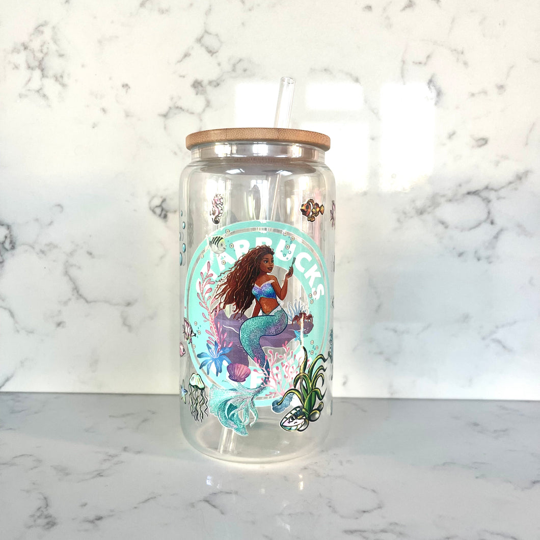 New Mermaid Glass Tumbler