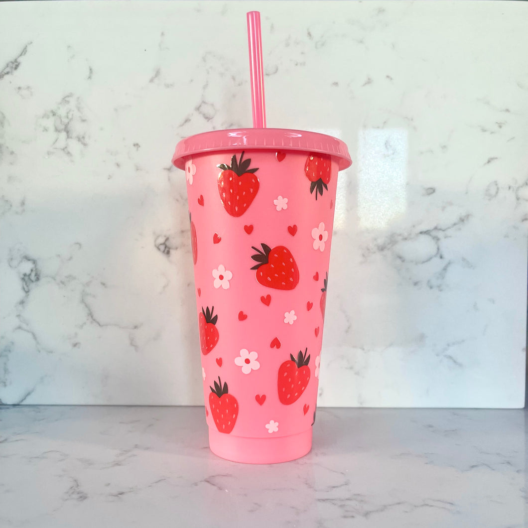 Strawberry Cold Cup