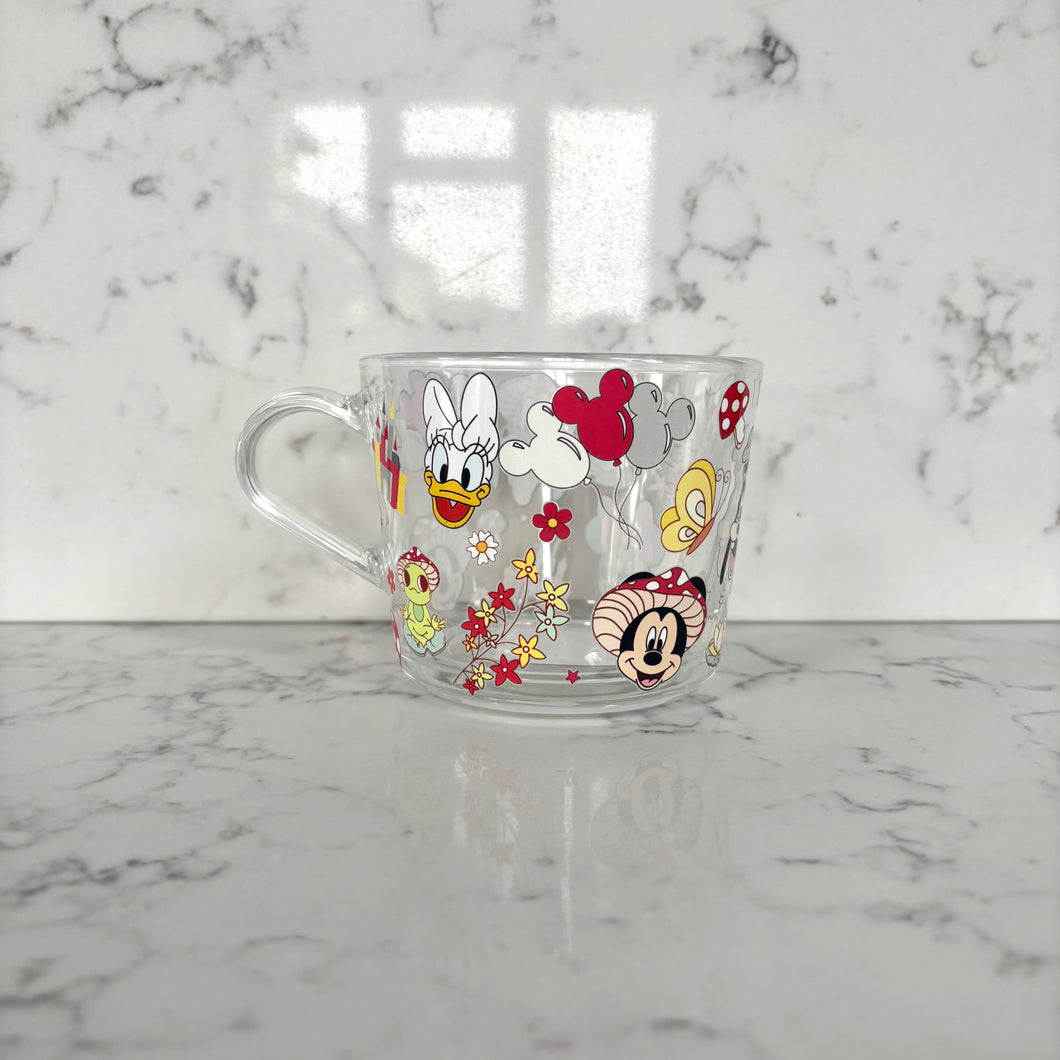 Magical Toadstools Glass Mug