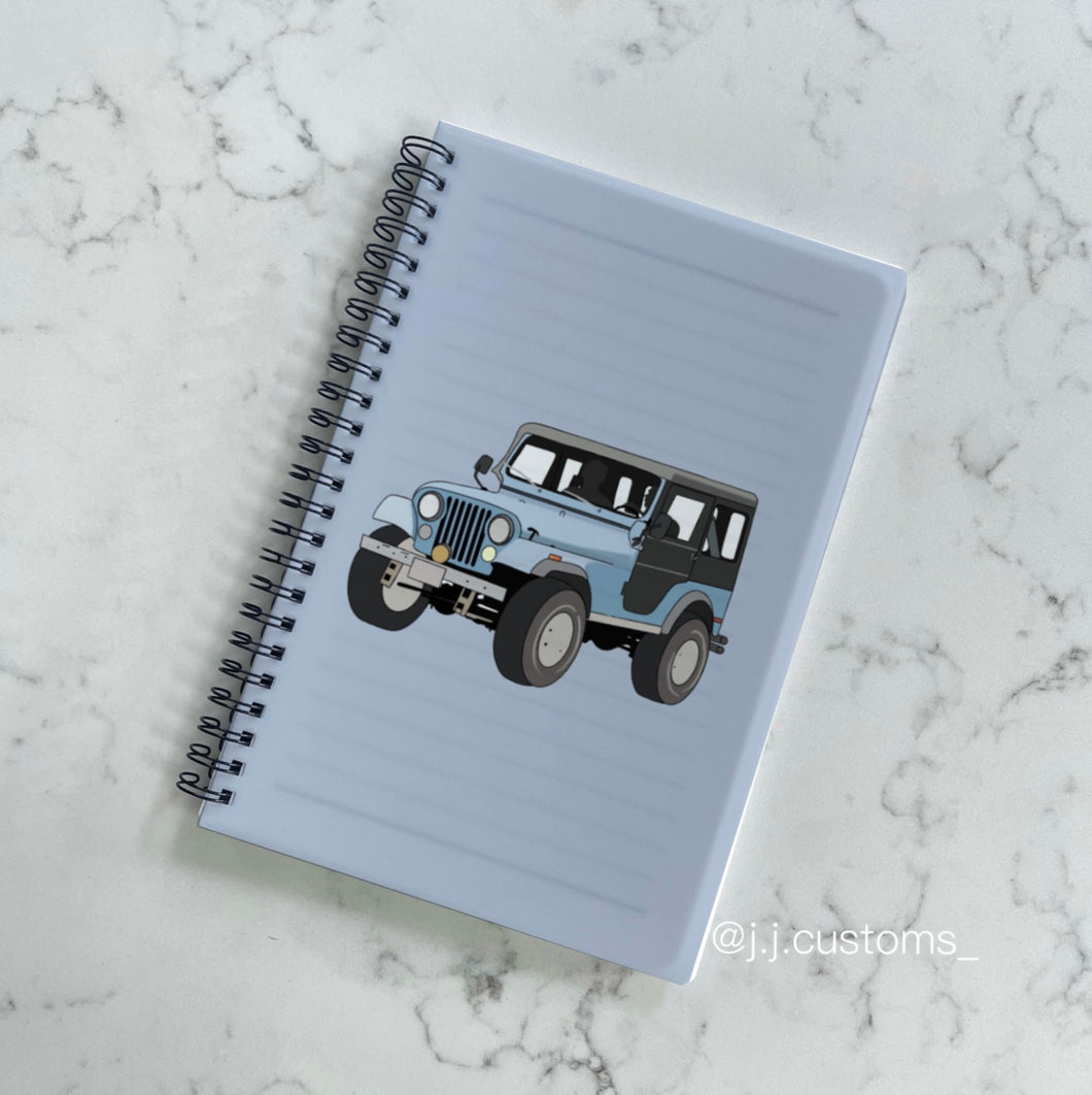 Stiles Jeep Notebook