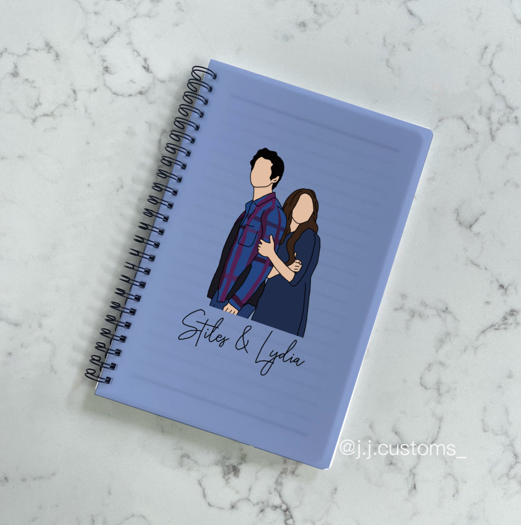 Stiles & Lydia Notebook