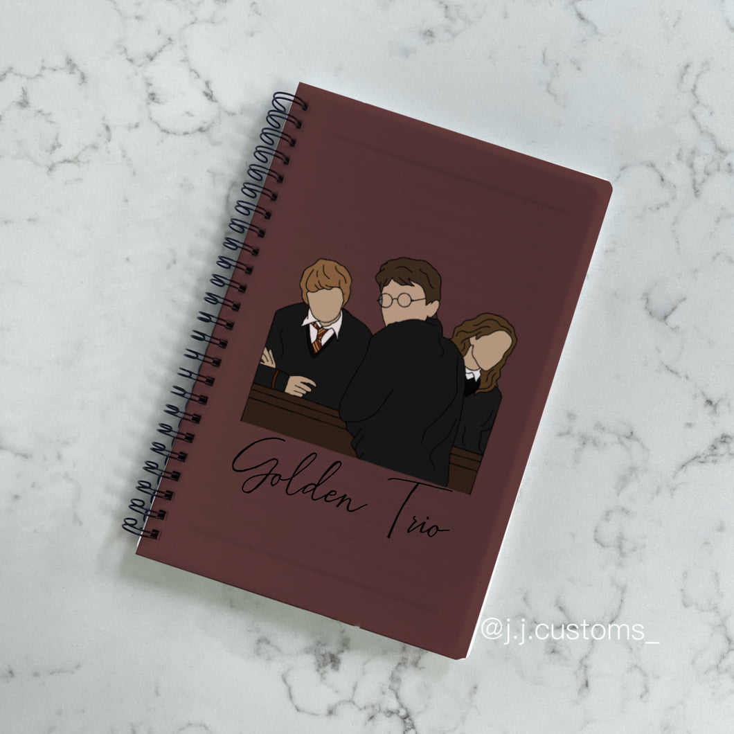 Golden Trio Notebook