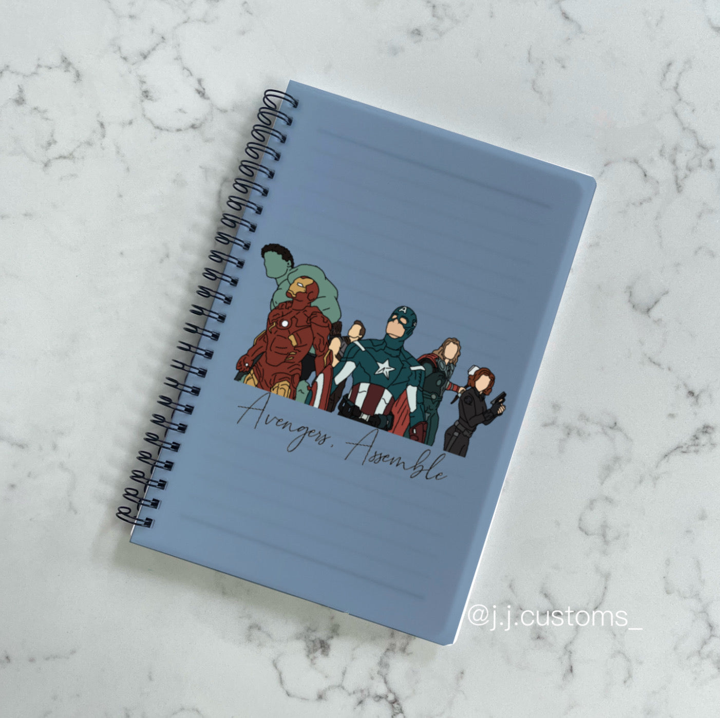Assemble Notebook – JJ Customs