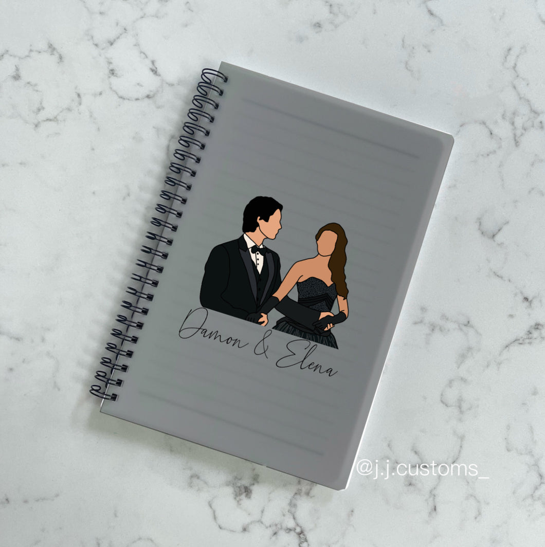 Damon & Elena Ball Notebook