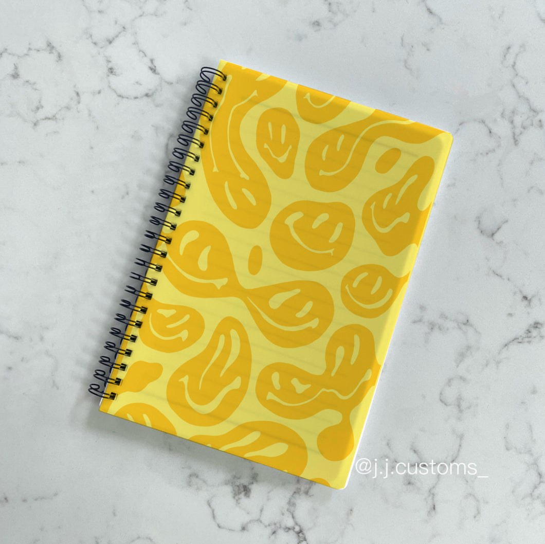 Yellow Smiley Notebook
