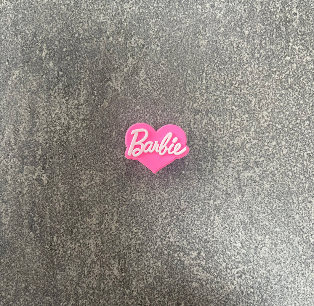 B doll heart logo Charm