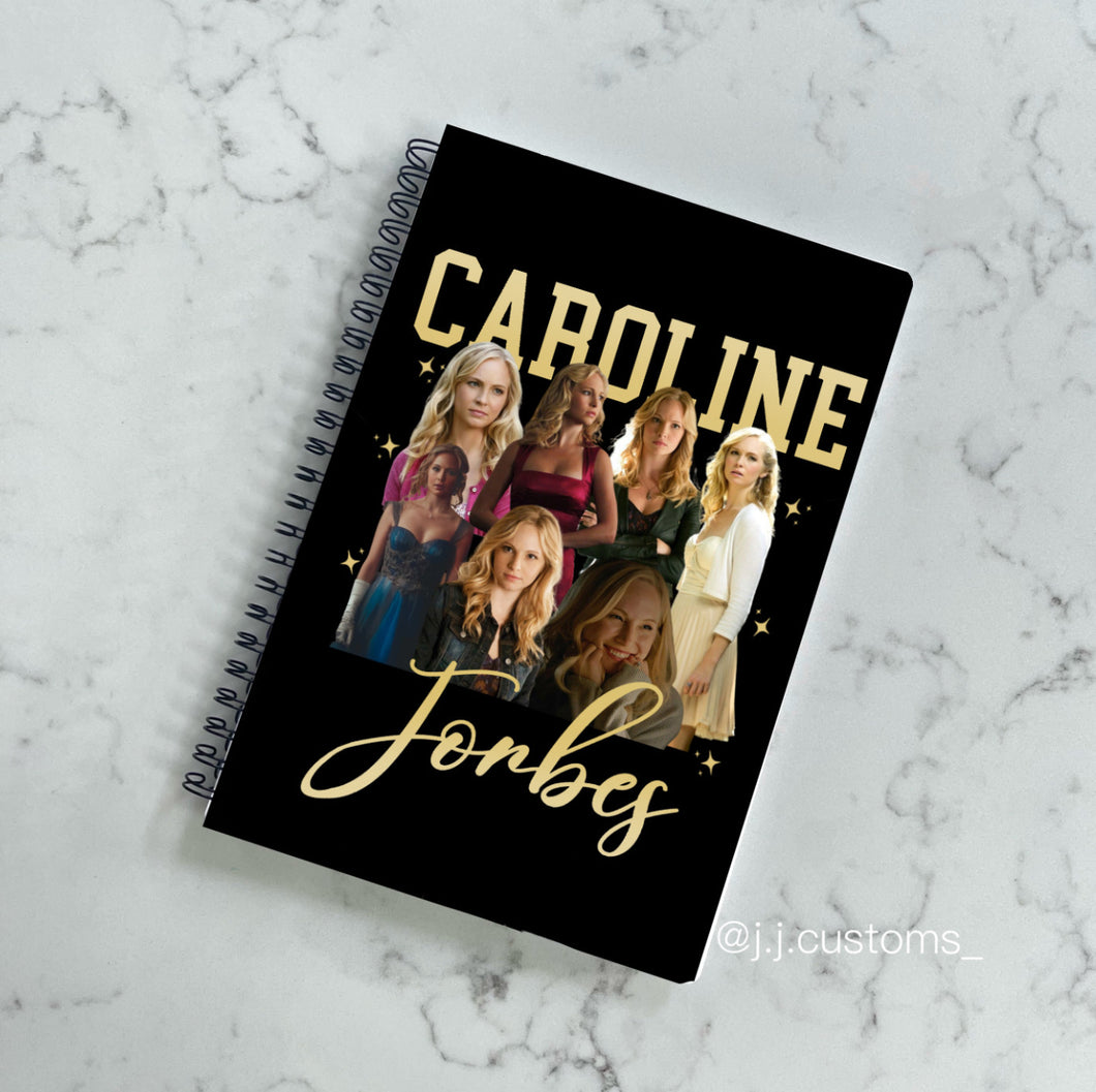 Caroline Homage Notebook