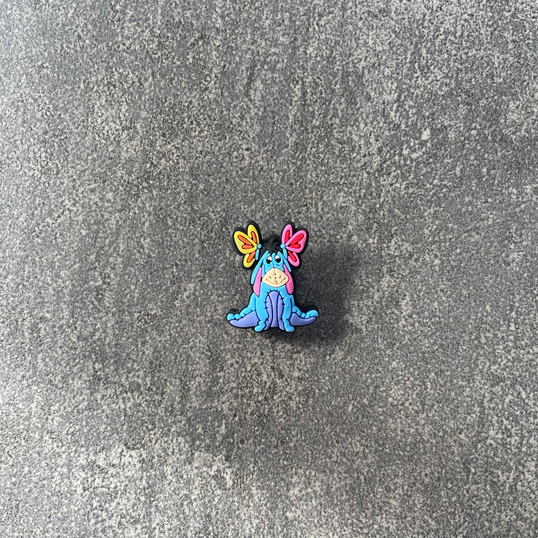 Donkey Butterfly Charm