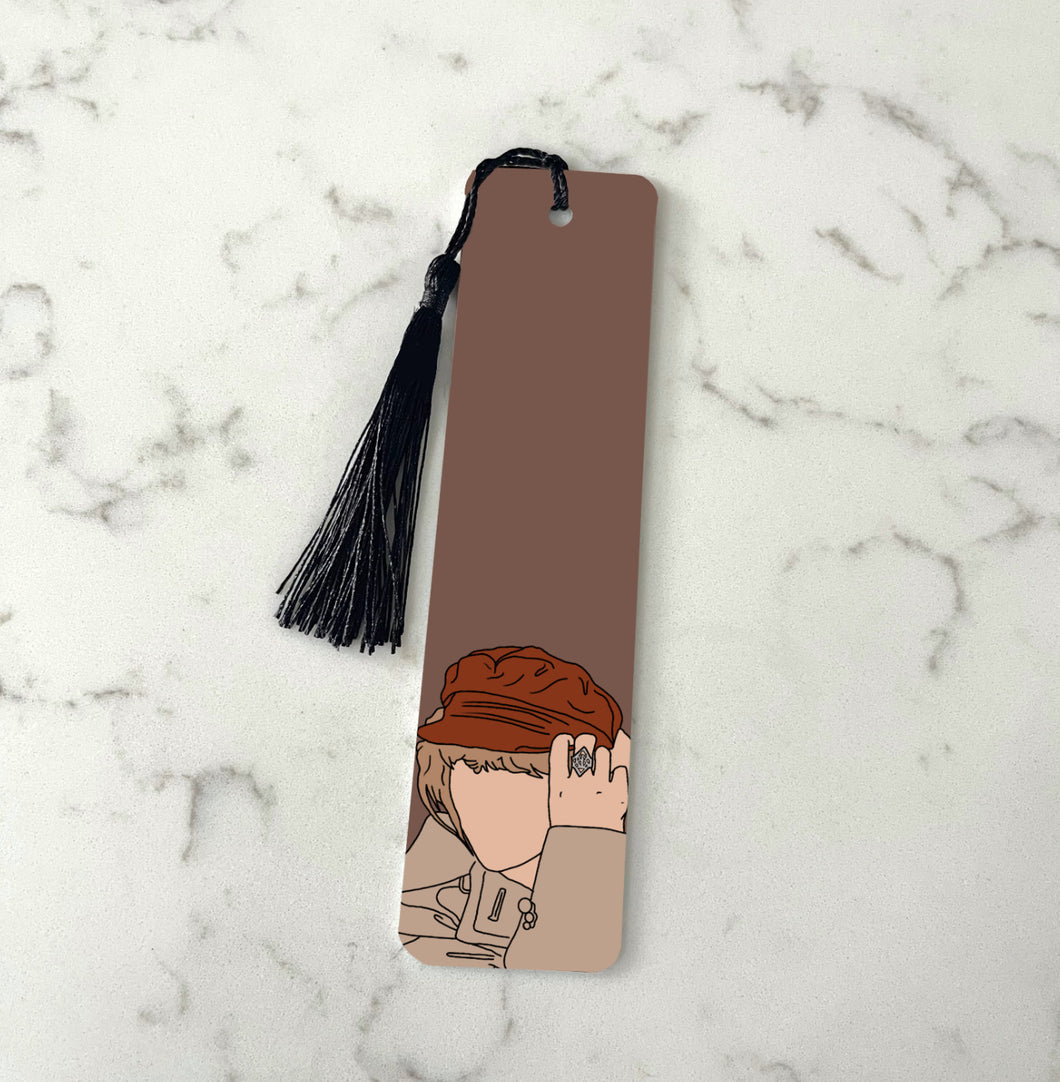 Taylor Red Bookmark