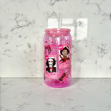 Load image into Gallery viewer, Horror Icons Doll Box Glass Tumbler
