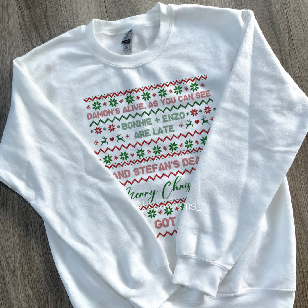 TVD Xmas Sweatshirt