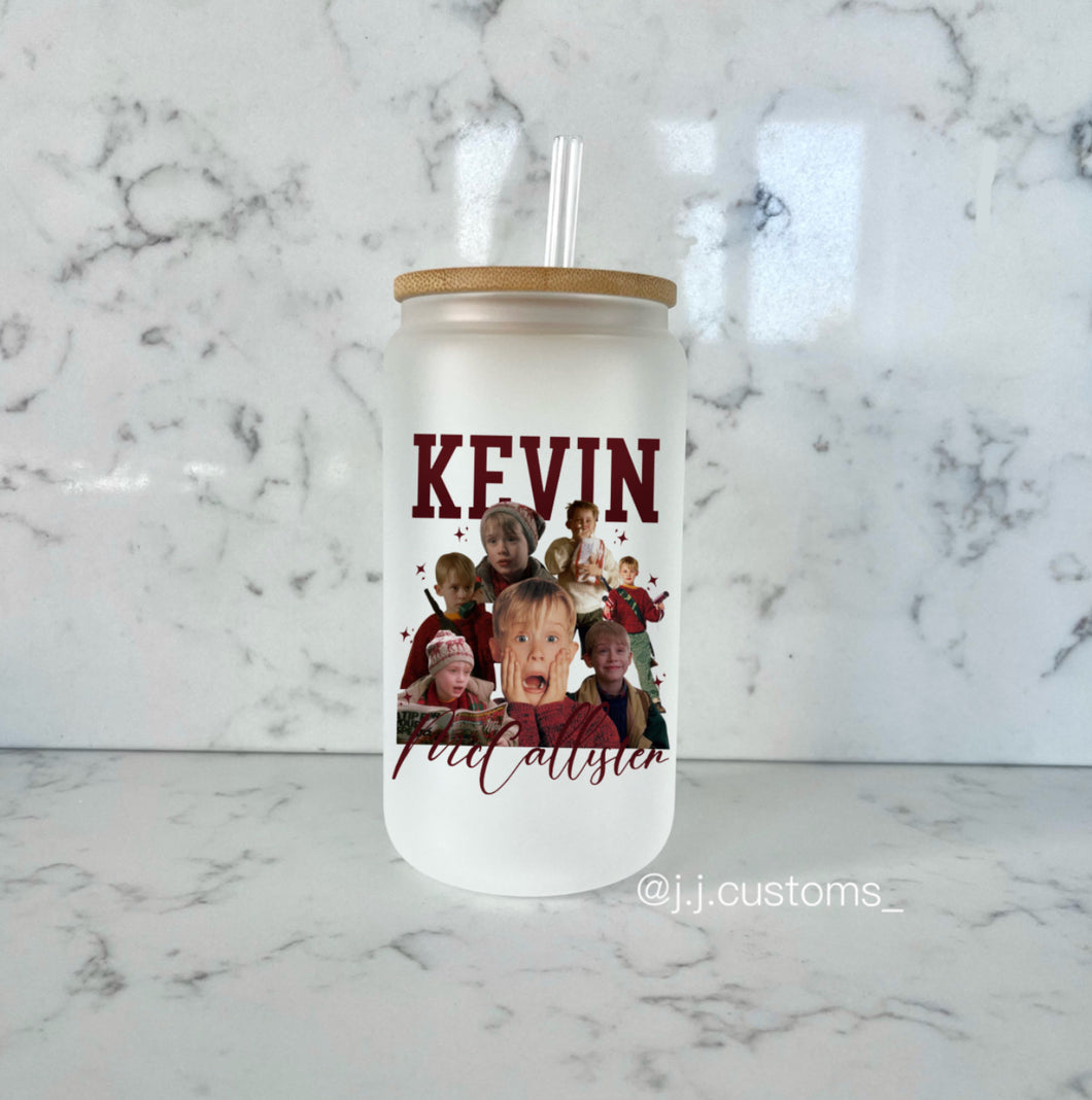 Kevin Homage Glass Tumbler