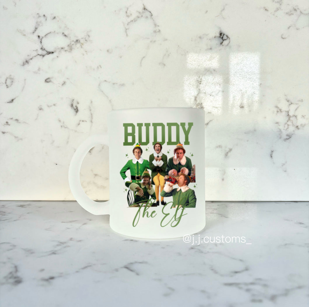 Buddy Homage Glass Mug