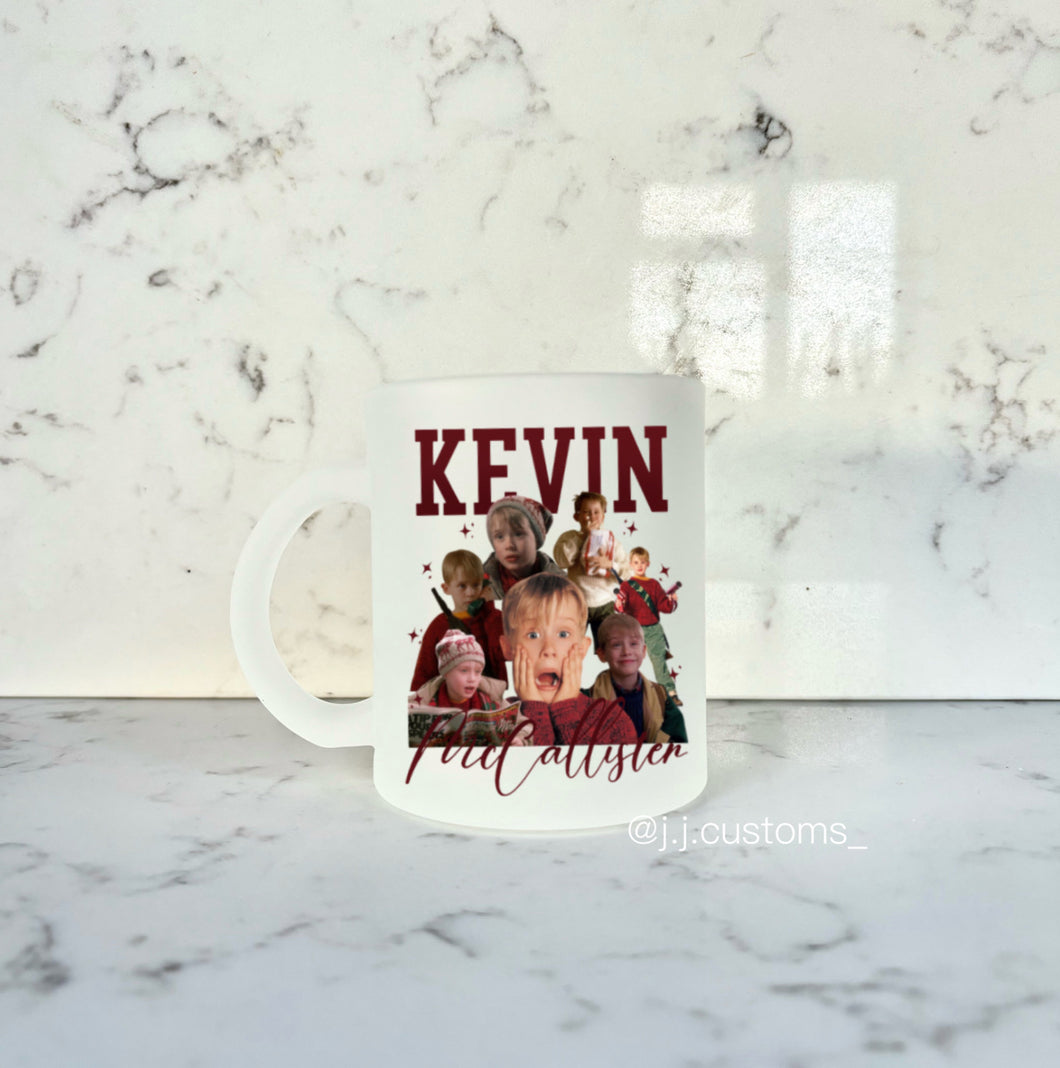 Kevin Homage Glass Mug