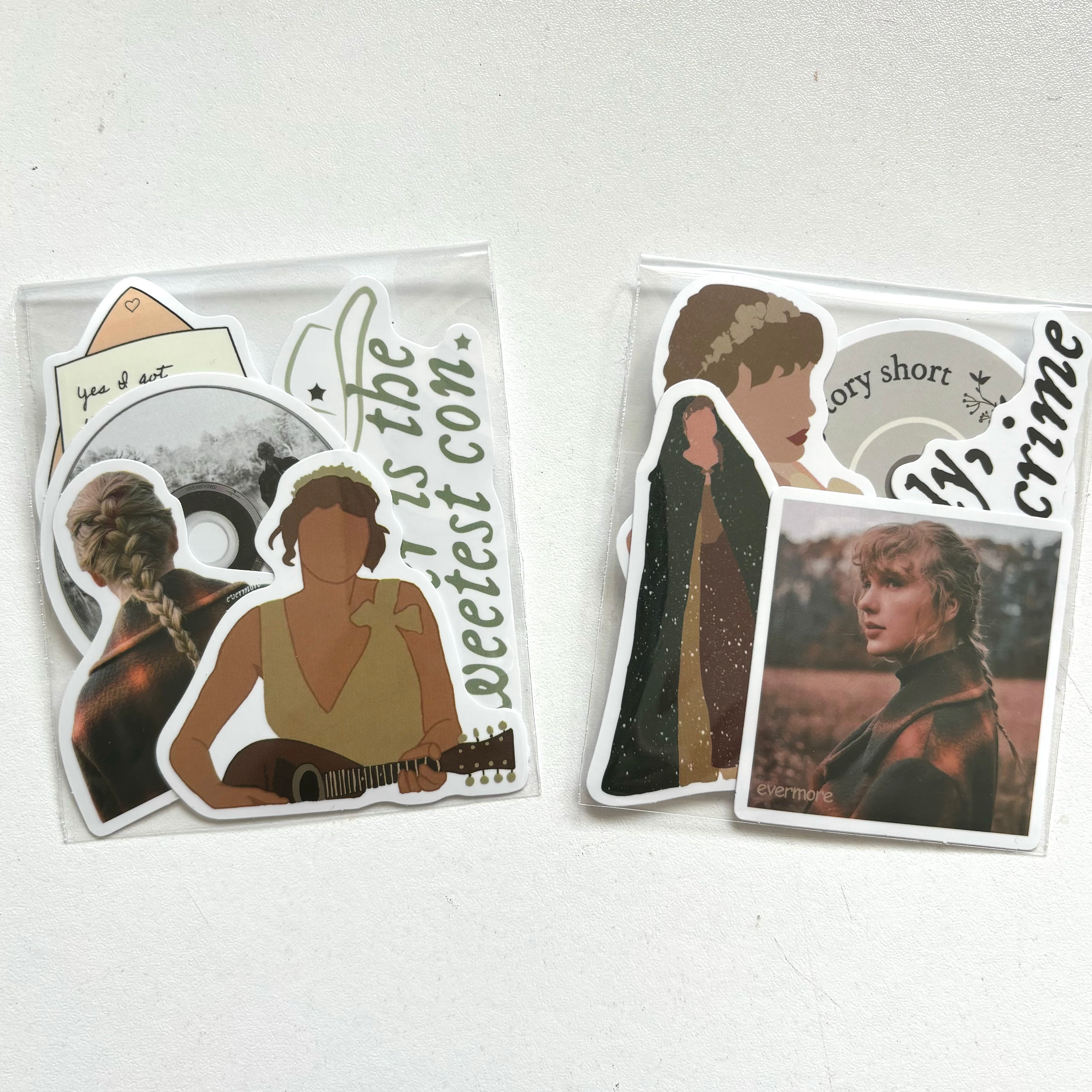 Taylor Sticker Pack Evermore – JJ Customs