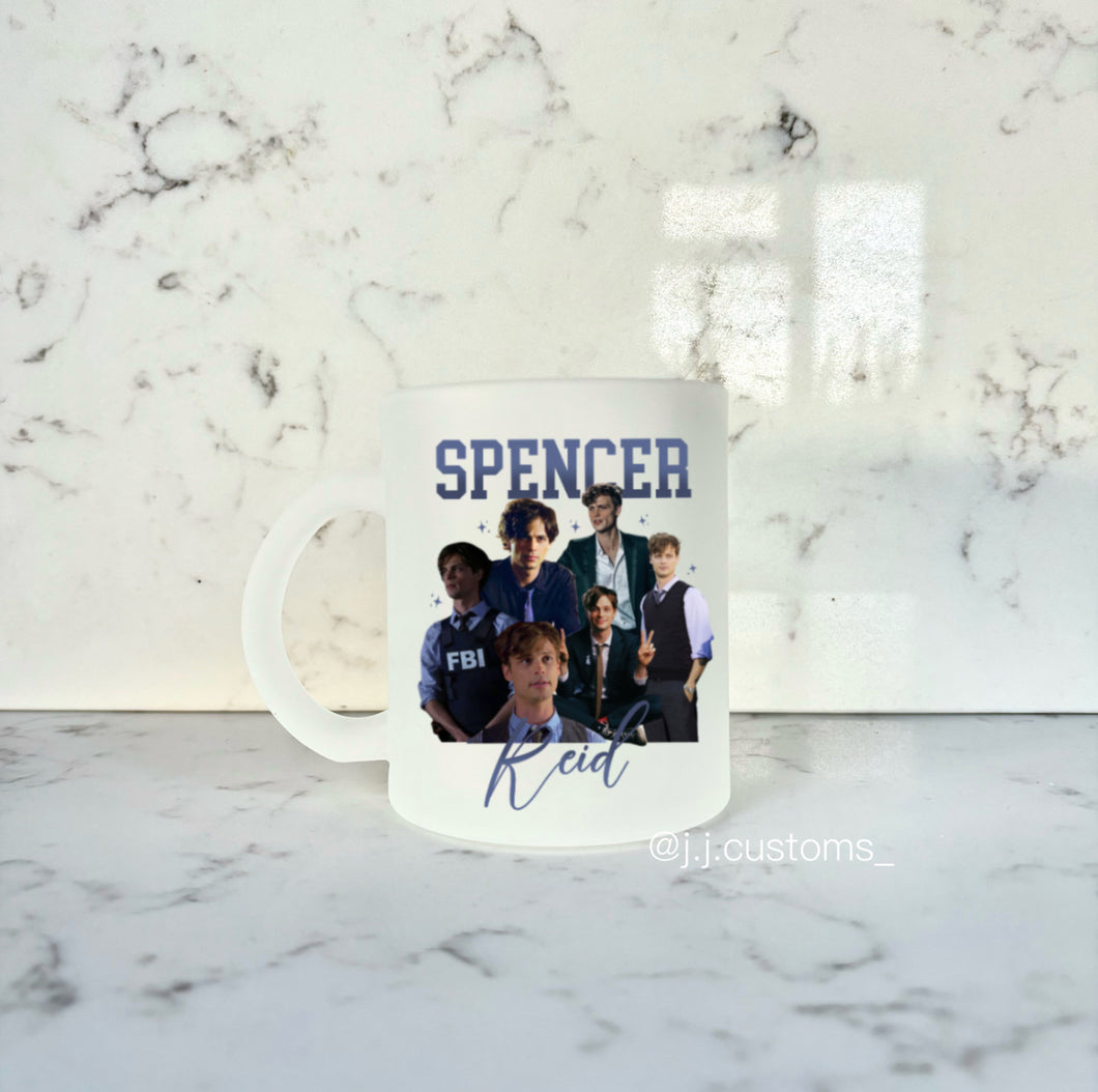 Spencer Homage Glass Mug