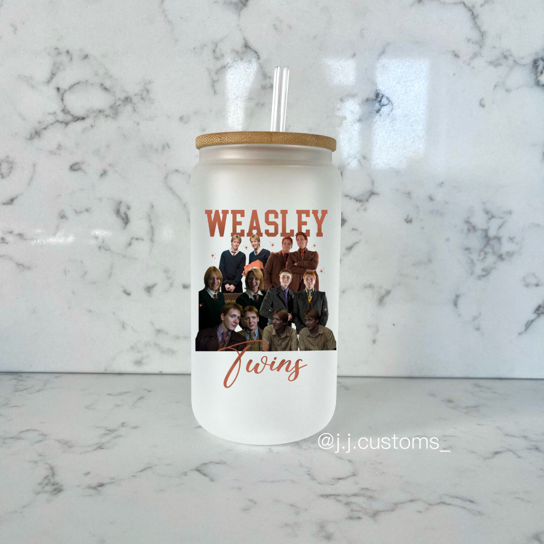 Weasley Twins Homage Glass Tumbler