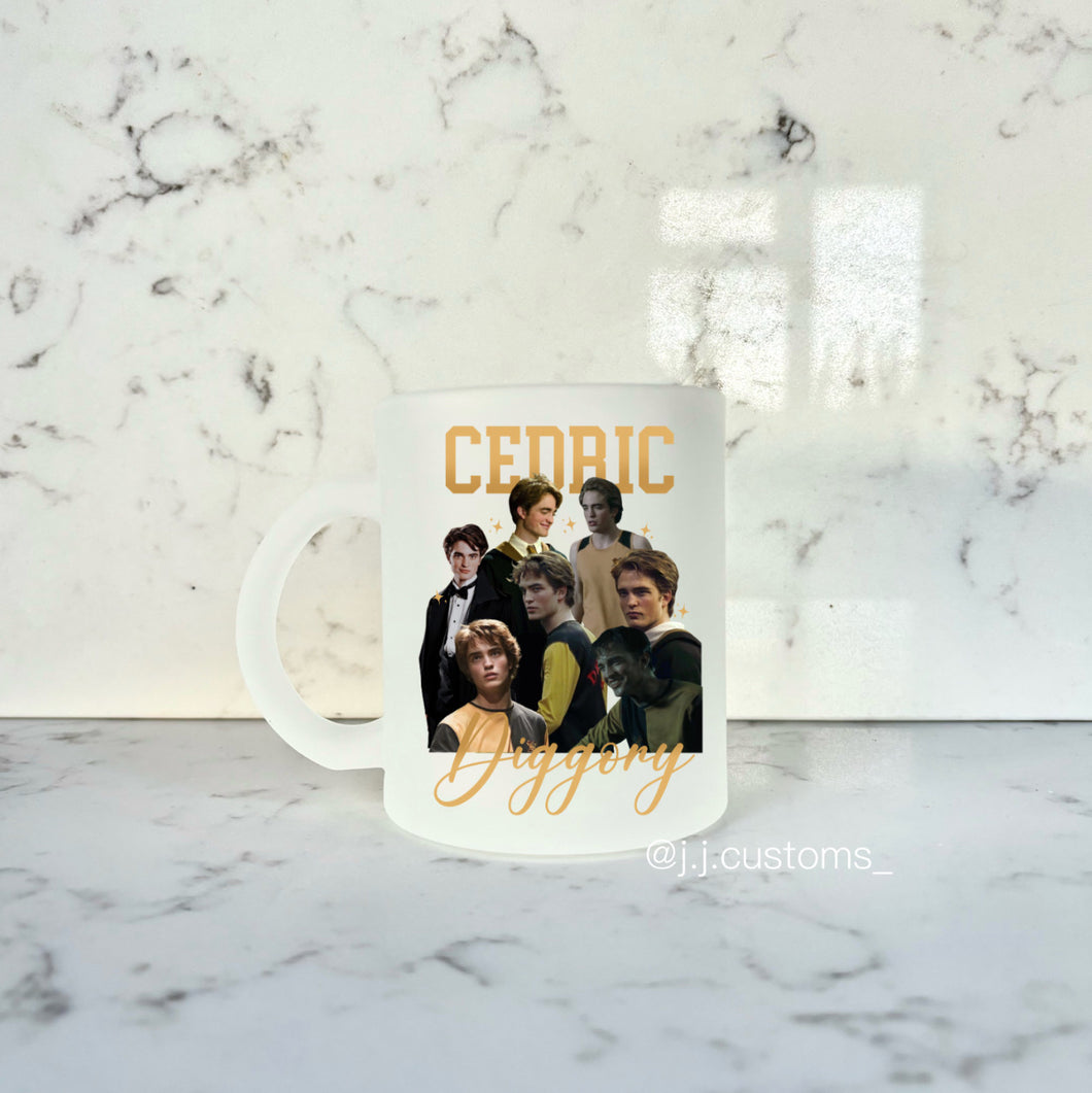 Cedric Homage Glass Mug