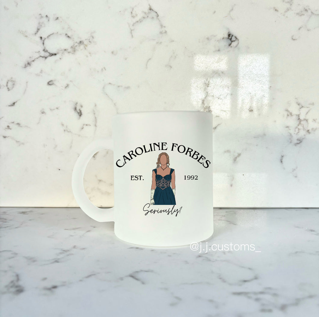 Caroline Est. Glass Mug