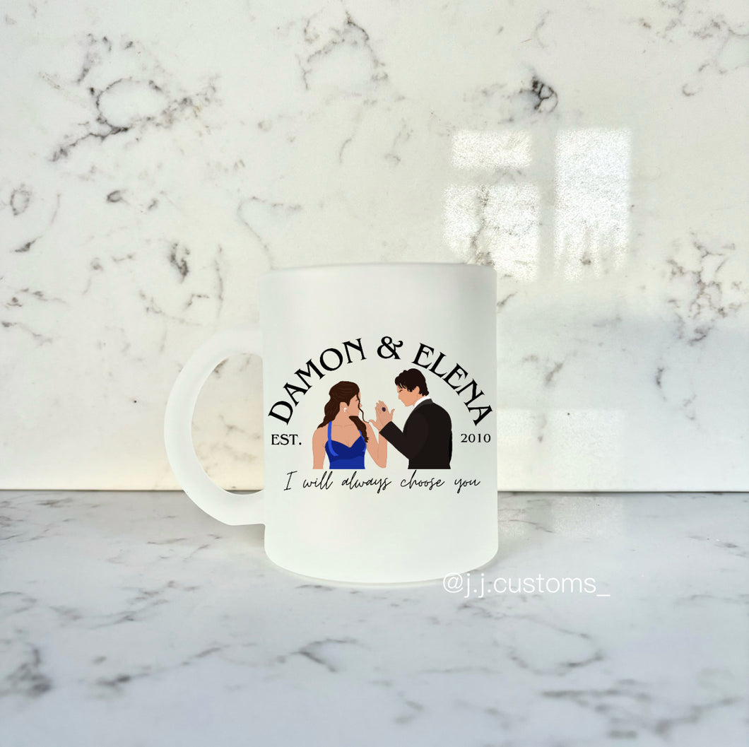 Delena Est. Glass Mug