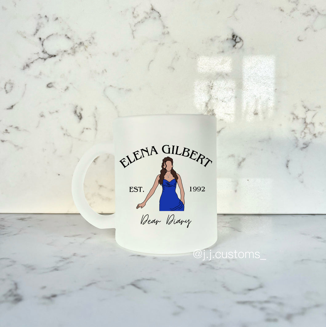 Elena Est. Glass Mug