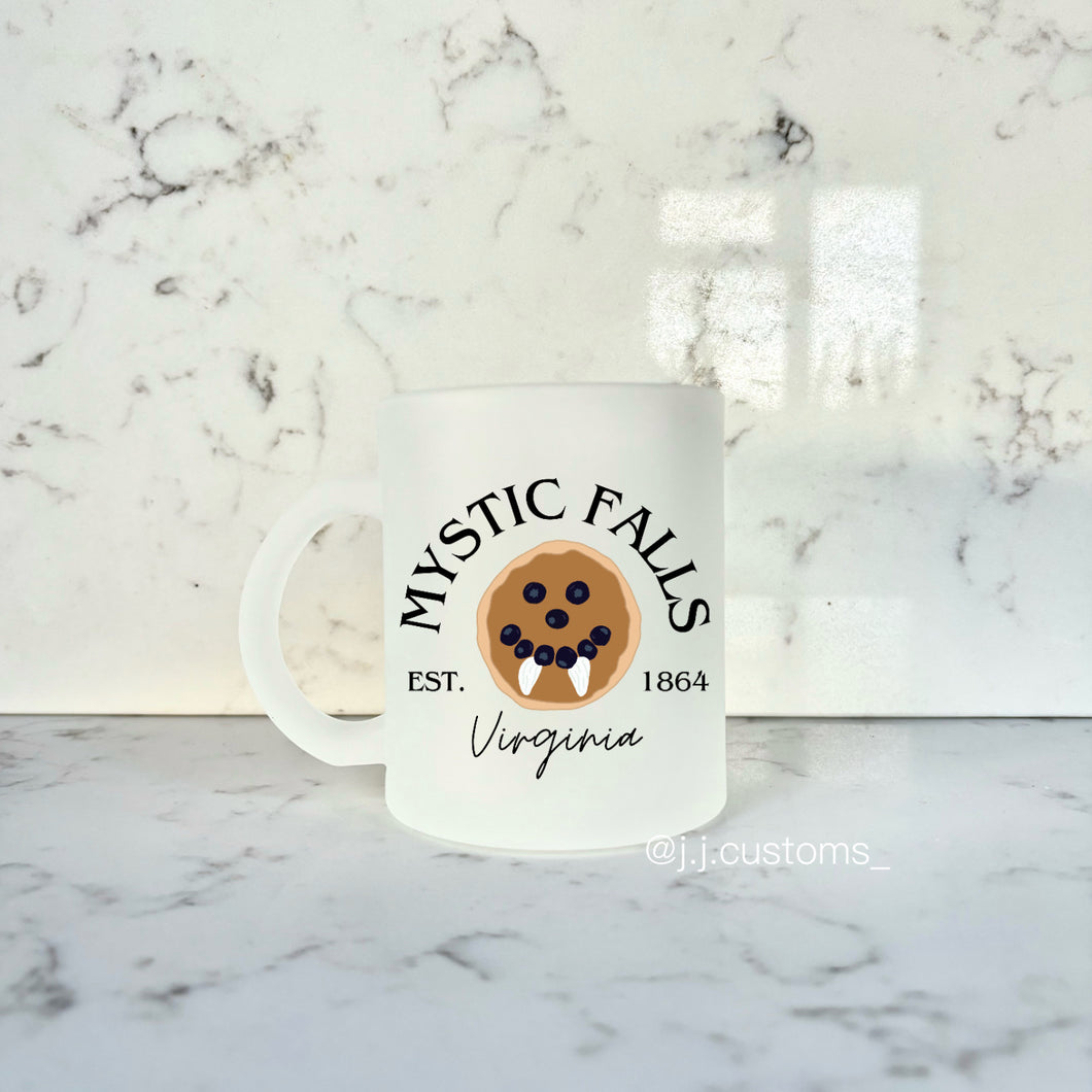 Mystic Pancake Est. Glass Mug