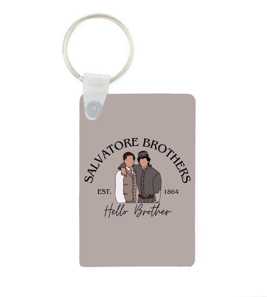 Salvatore Brothers Est. Keyring