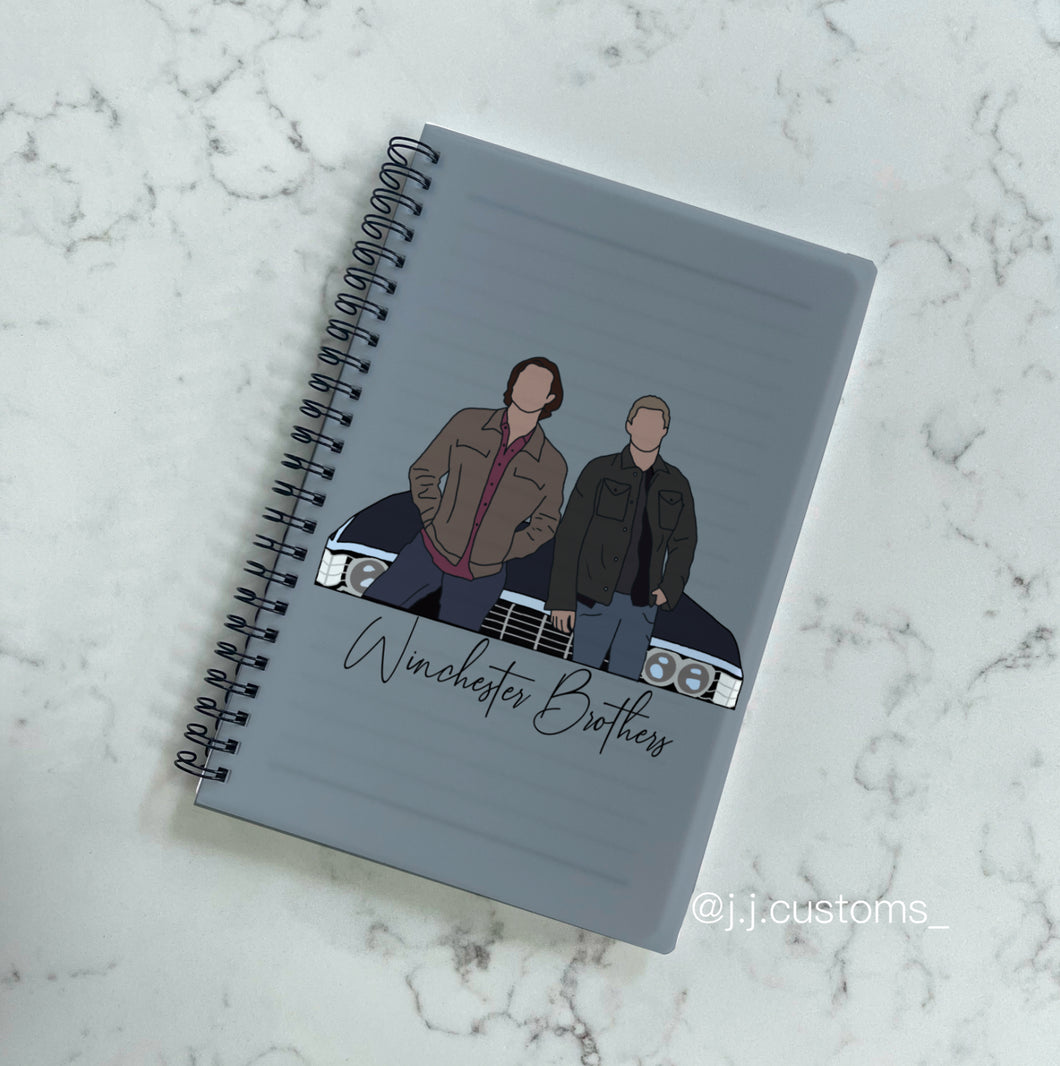 Winchester Brothers Notebook