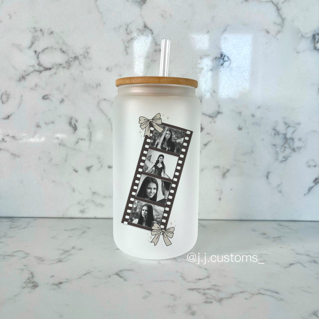 Elena Photo Booth Glass Tumbler