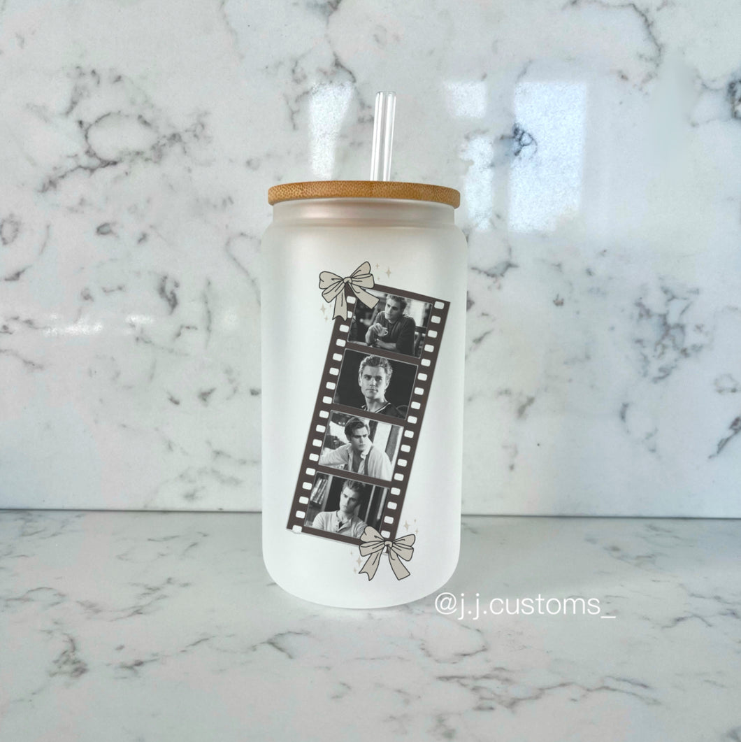 Stefan Photo Booth Glass Tumbler