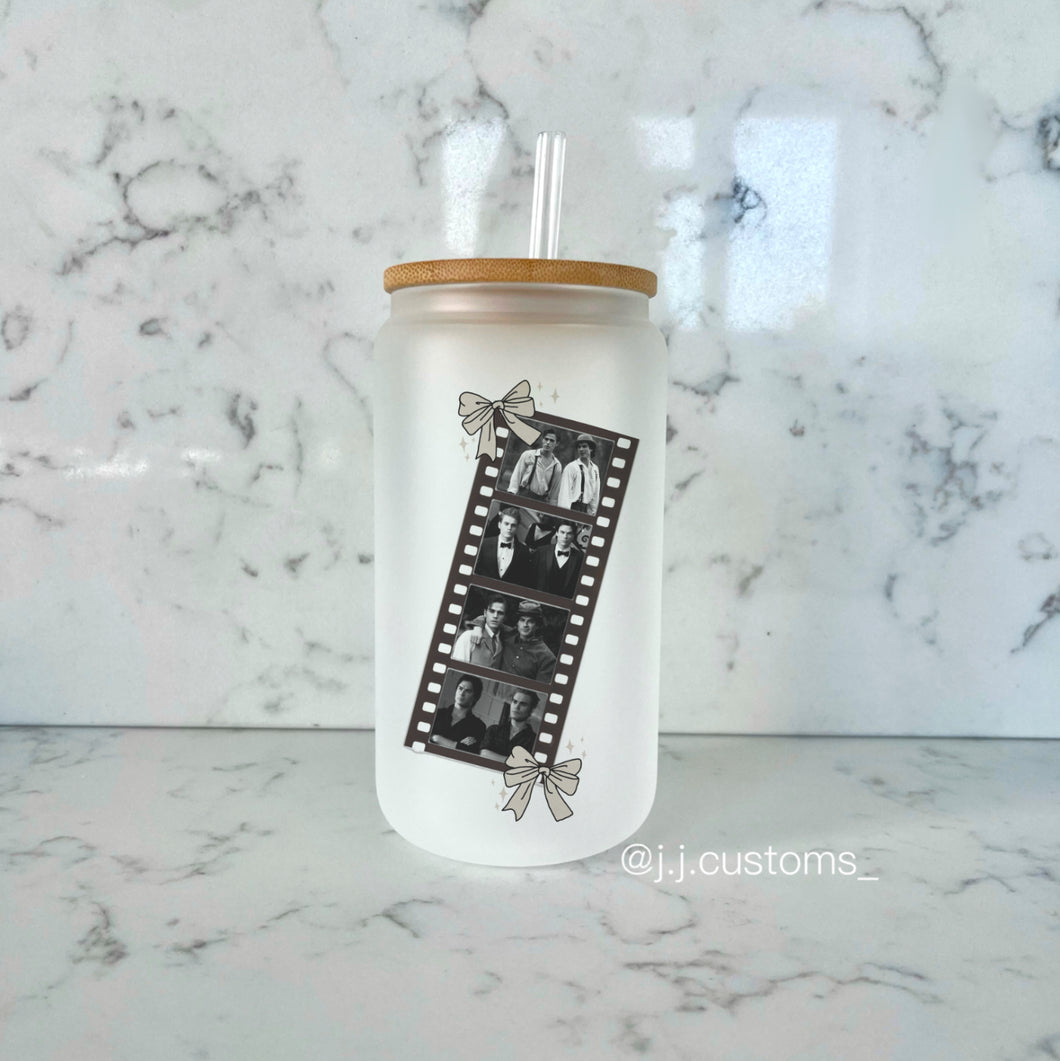 Salvatore Brothers Photo Booth Glass Tumbler