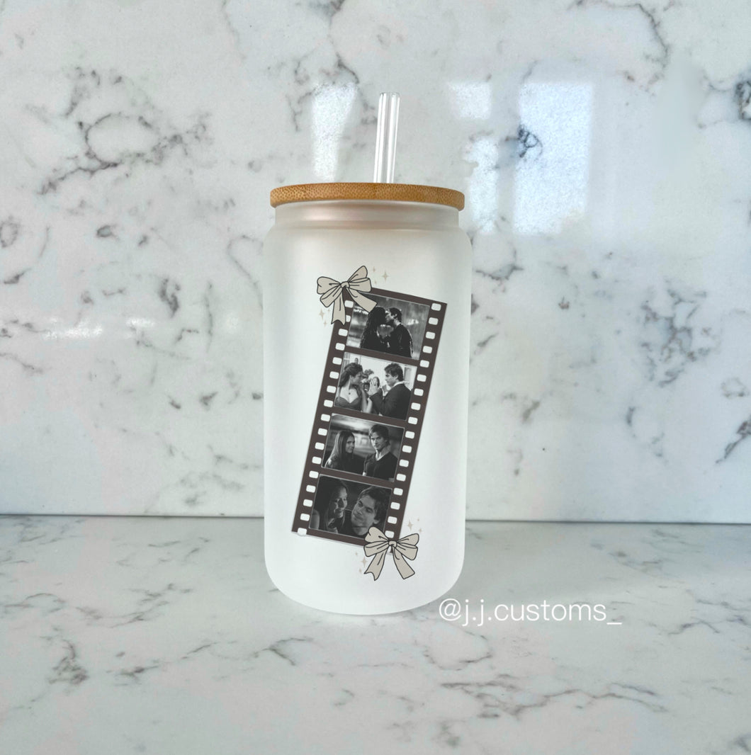 Delena Photo Booth Glass Tumbler
