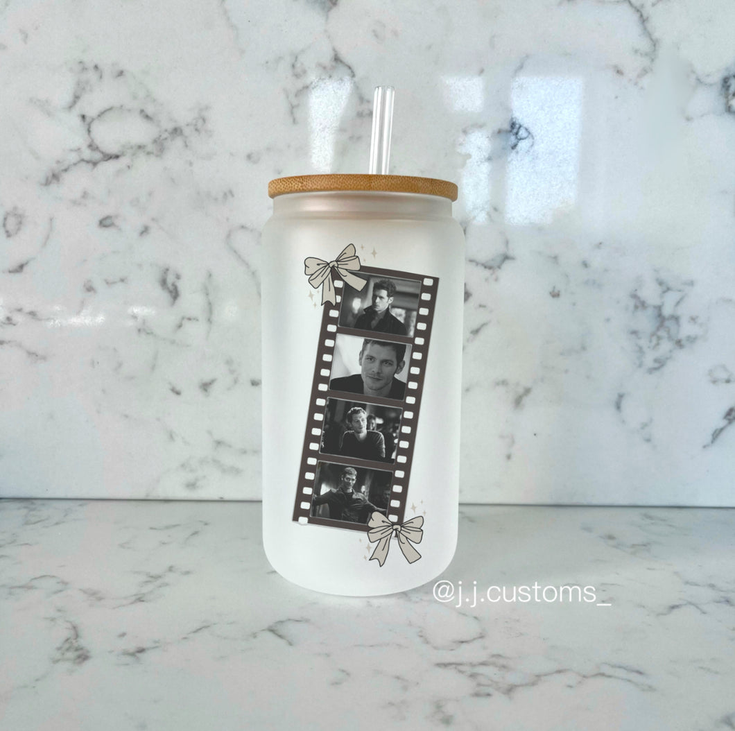 Klaus Photo Booth Glass Tumbler