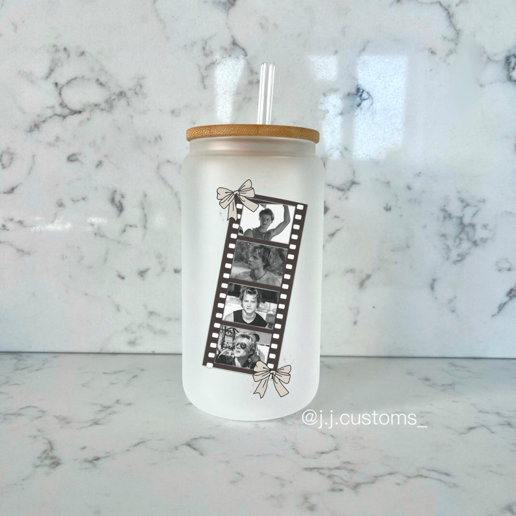 JJ Photo Booth Glass Tumbler