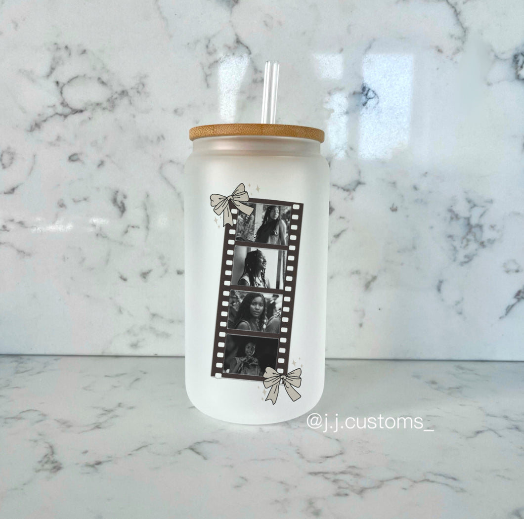 Cleo Photo Booth Glass Tumbler
