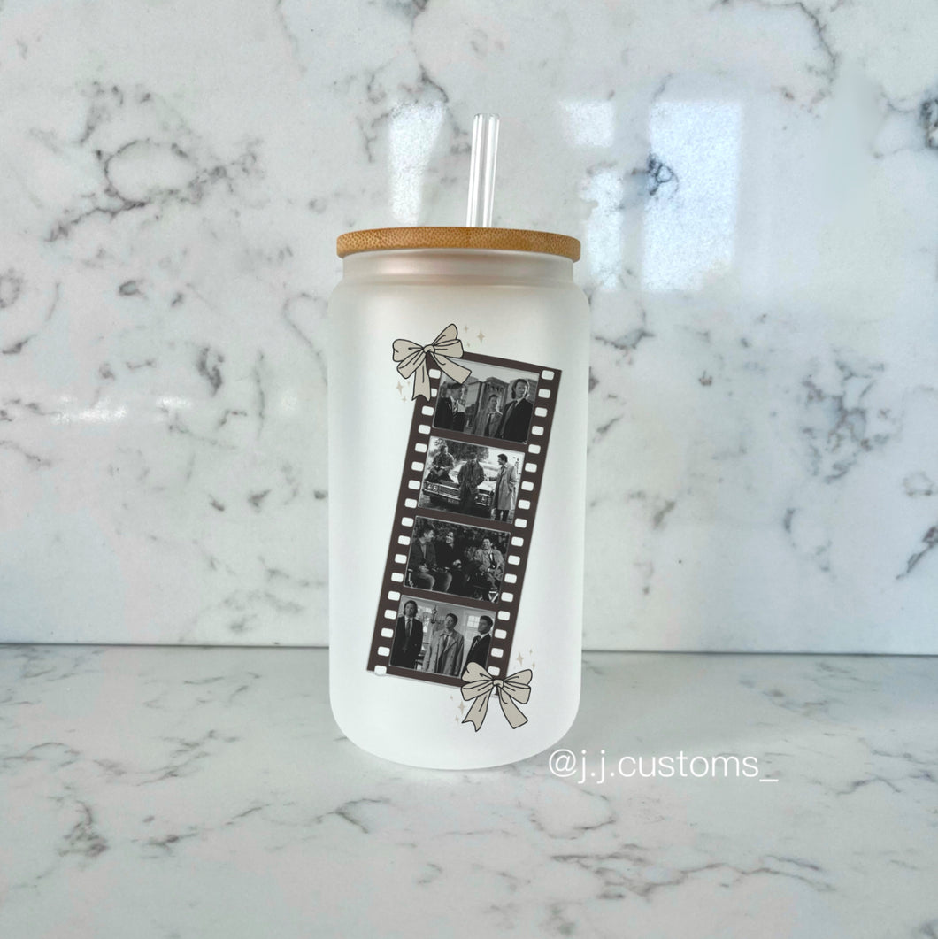 Supernatural Photo Booth Glass Tumbler
