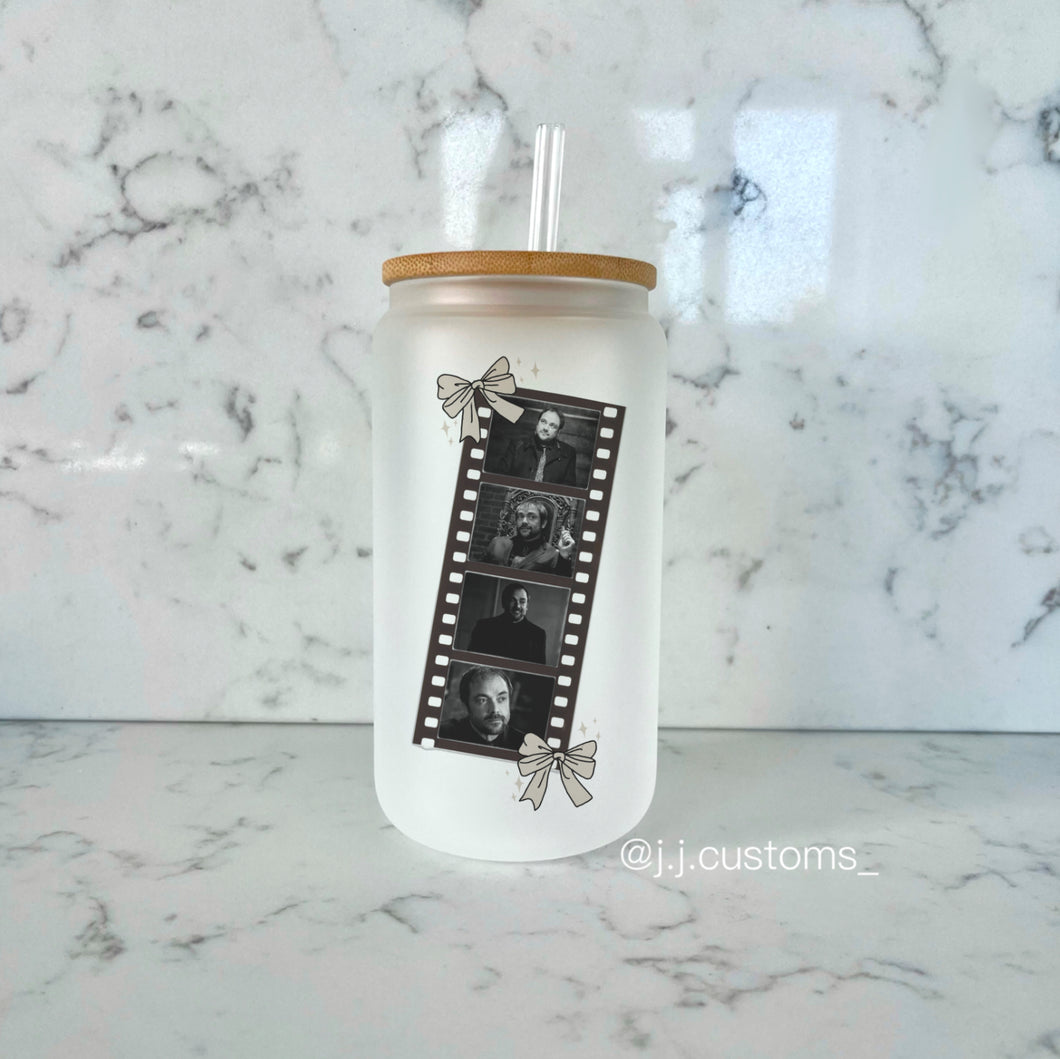 Crowley Photo Booth Glass Tumbler