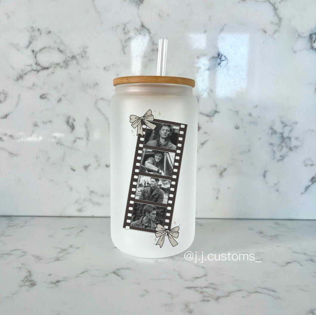 Dean Photo Booth Glass Tumbler