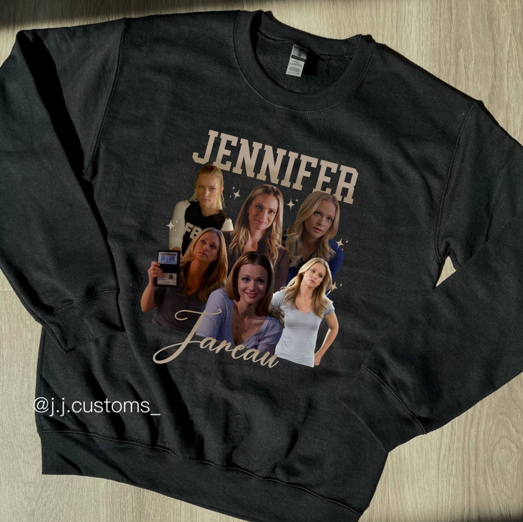 Jennifer Homage Sweatshirt