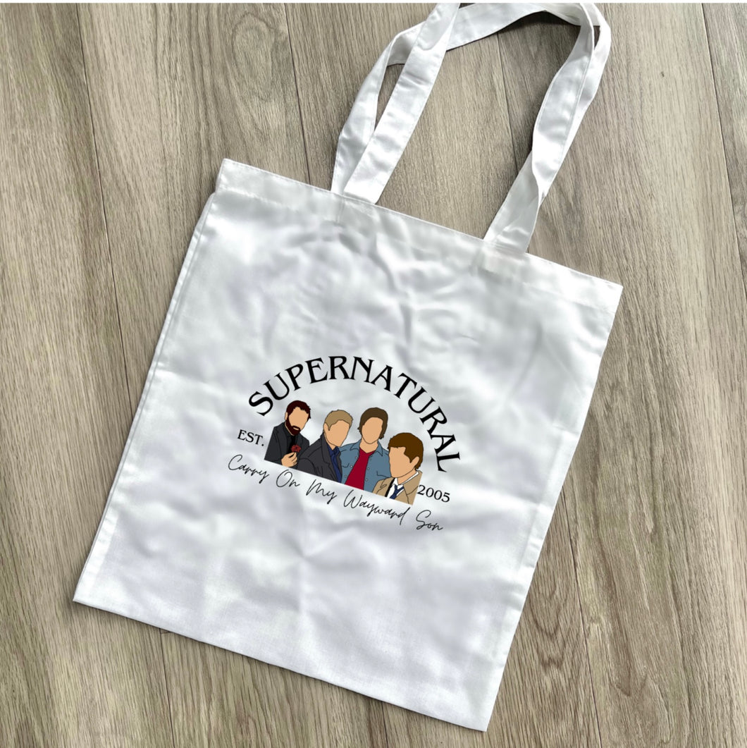 Supernatural Est. tote bag